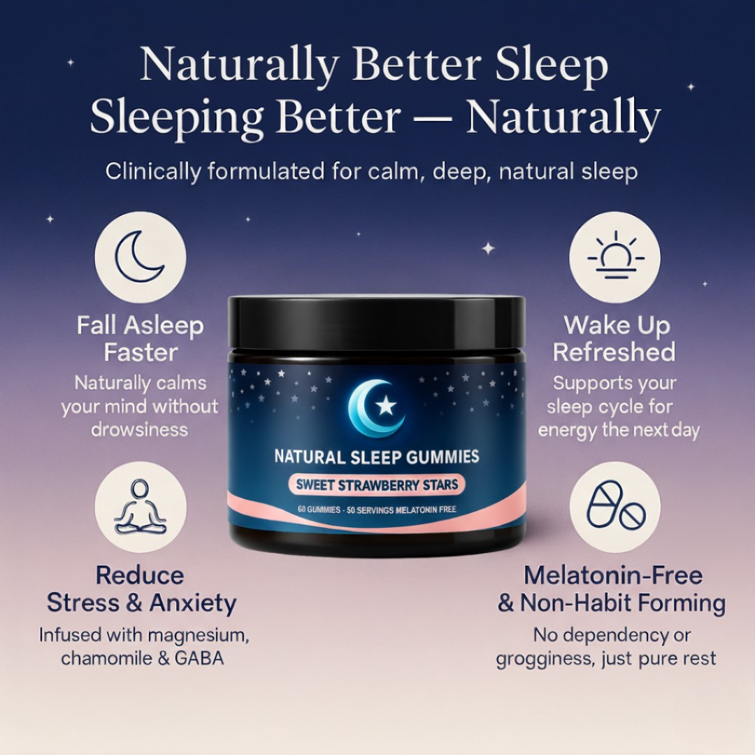 Mellow™ - Sleep Gummies — Melatonin-Free Formula