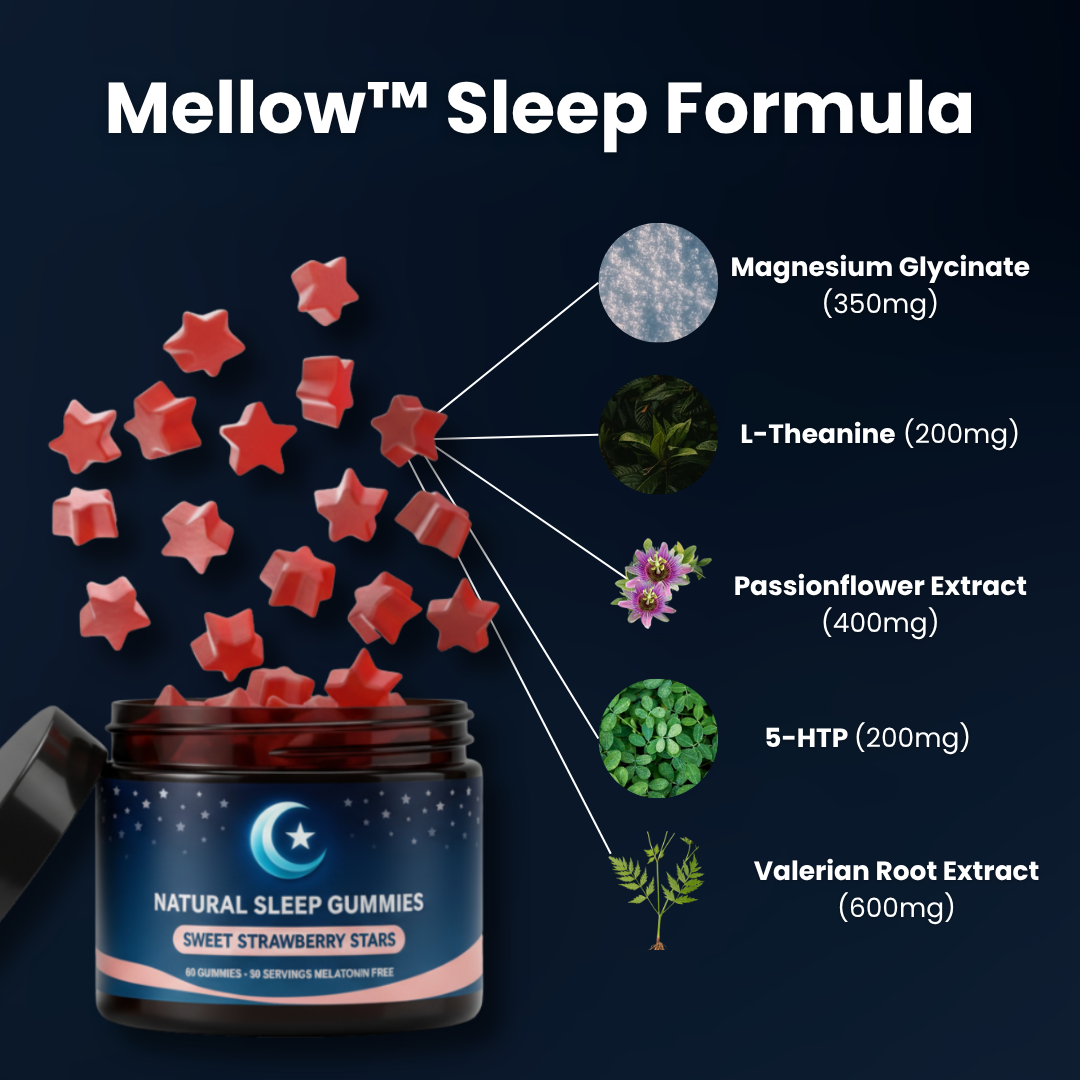 Mellow™ - Sleep Gummies — Melatonin-Free Formula